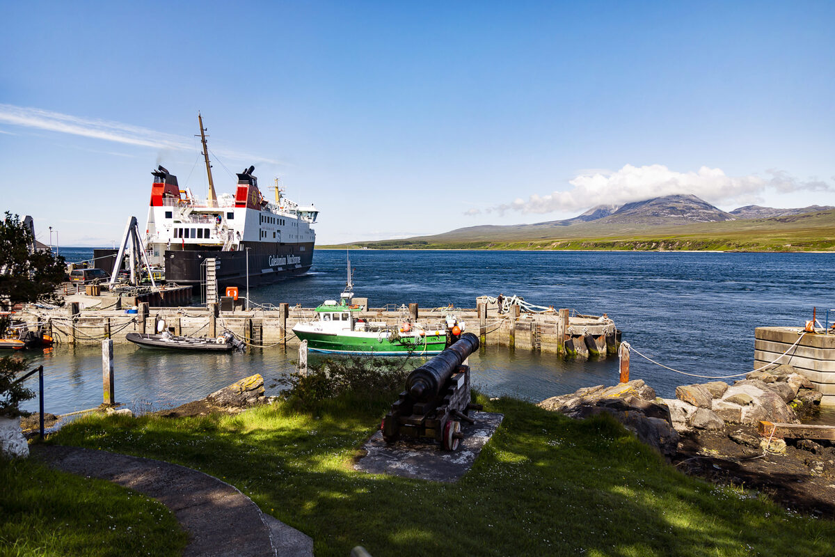 Pier upgrade progress ahead of new Islay ferries
