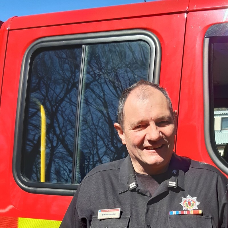Kilmelford firefighter Donald Smith thanked for 41 years' service