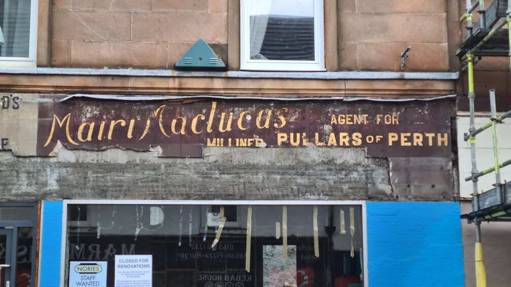 Hidden history uncovered on Oban street