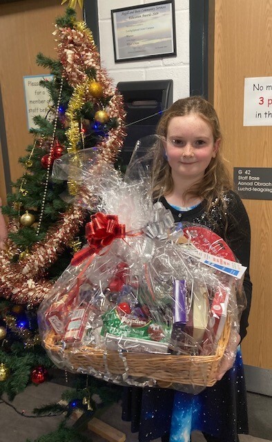 Hamper of happiness raises school funds