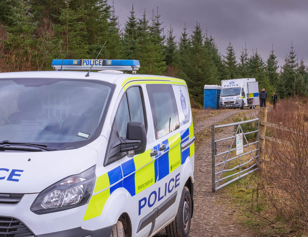 Police examine Cowal forest in murder link