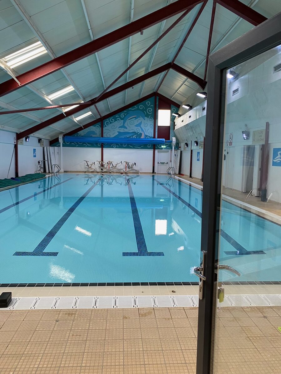 Revamped pool building finally handed over to community