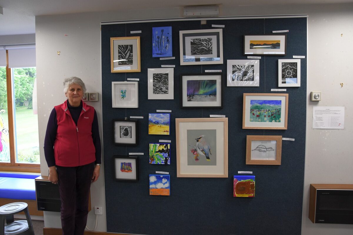 Art in Mind on display during Brodick Library’s May exhibition