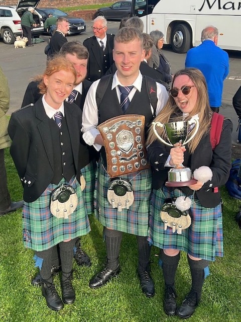 Success for Mid Argyll Pipe Band as Highland games return