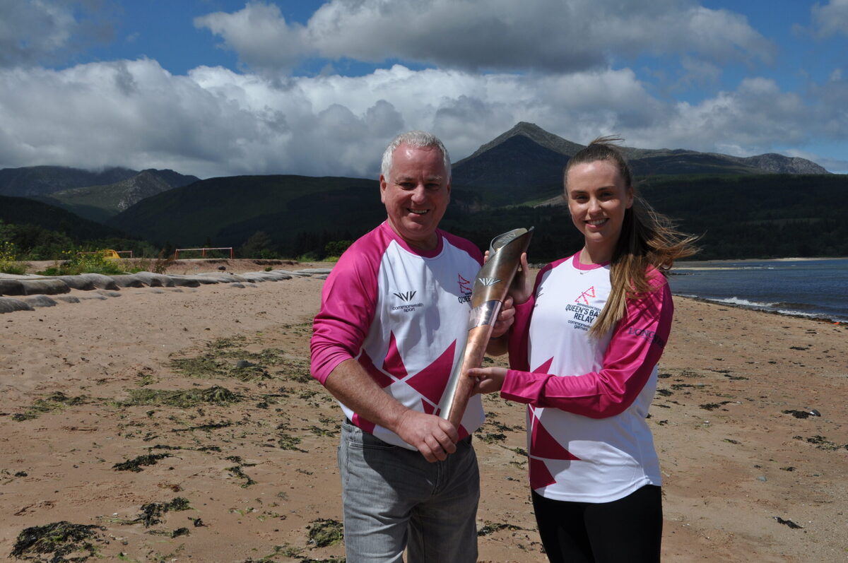 Queen&rsquo;s Baton Relay celebration on Arran