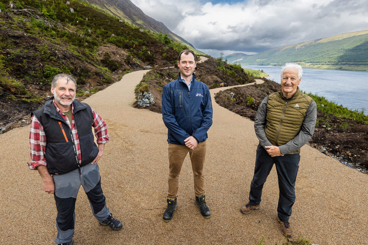 Great Glen Way diversion to open for work on Coire Glas hydro scheme