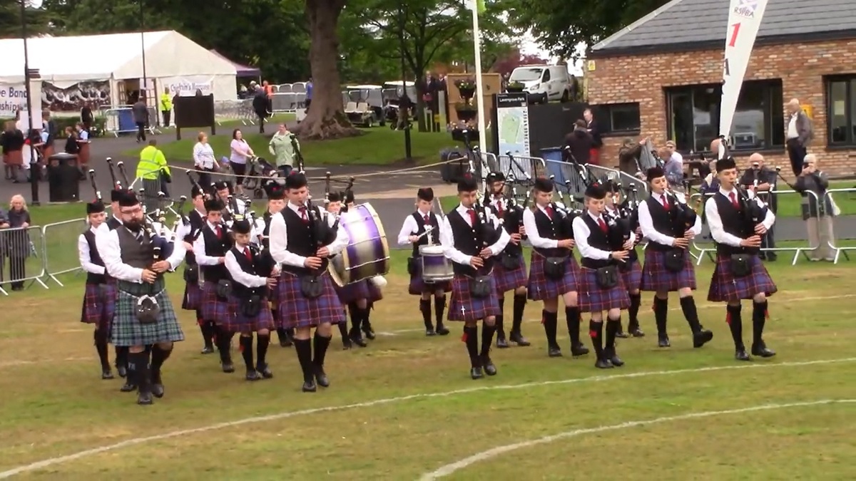 Pipe band competes in Scottish Championship ahead of Worlds