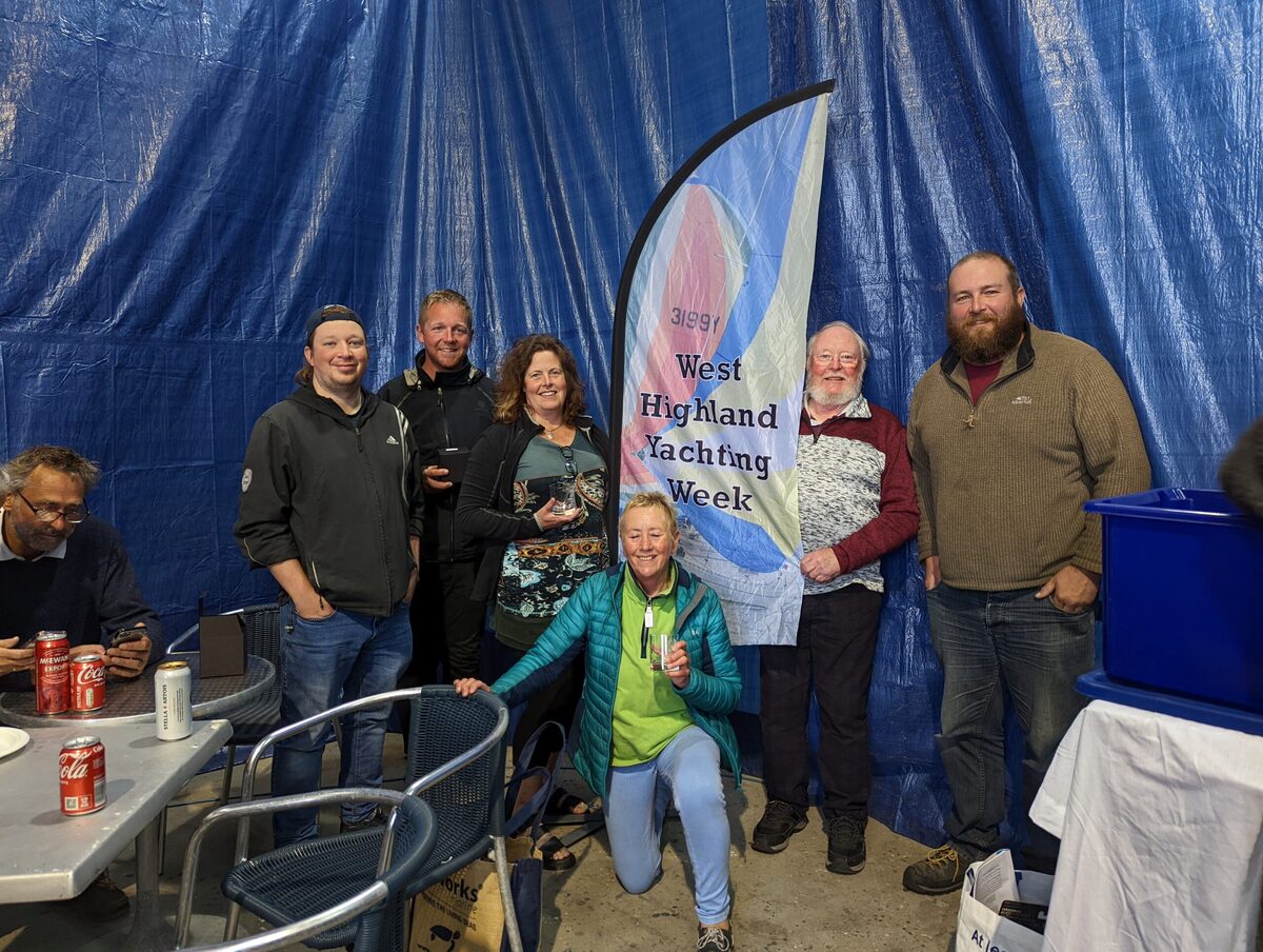 Oban boats fly the flag high at West Highland Yachting Week