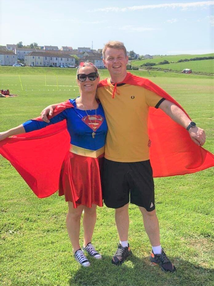 Superhero sports day