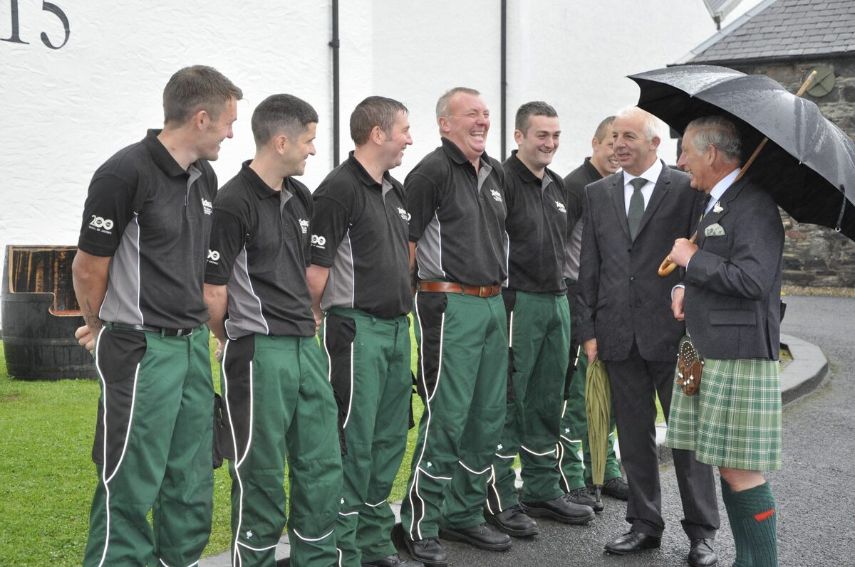 His Majesty has a soft spot for Islay whiskies