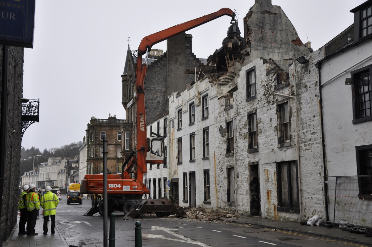 Plans to plug Oban seafront gap with flats