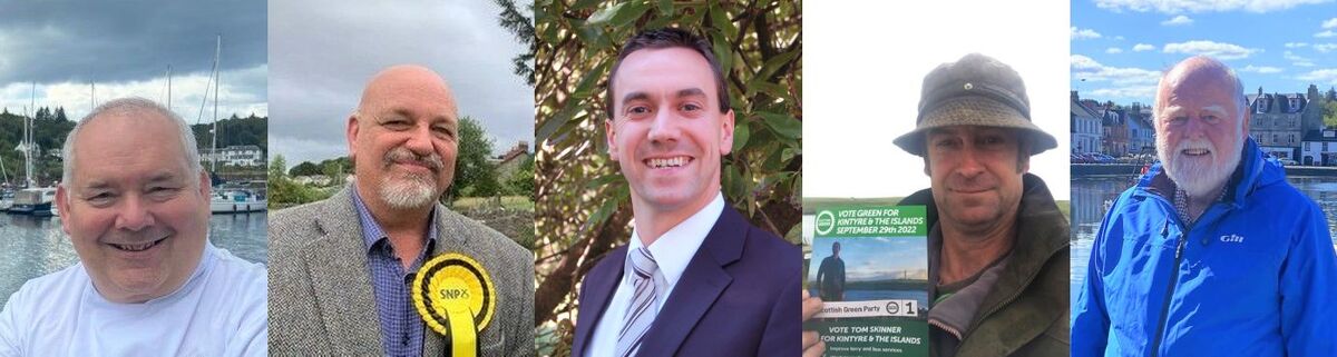 Meet Kintyre and the Islands by-election candidates