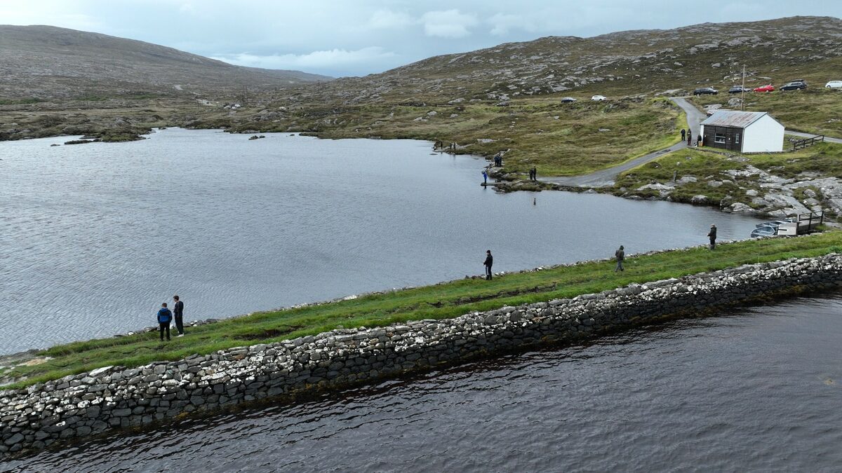 Historic Isle of Harris dam saved by funding from salmon farmers