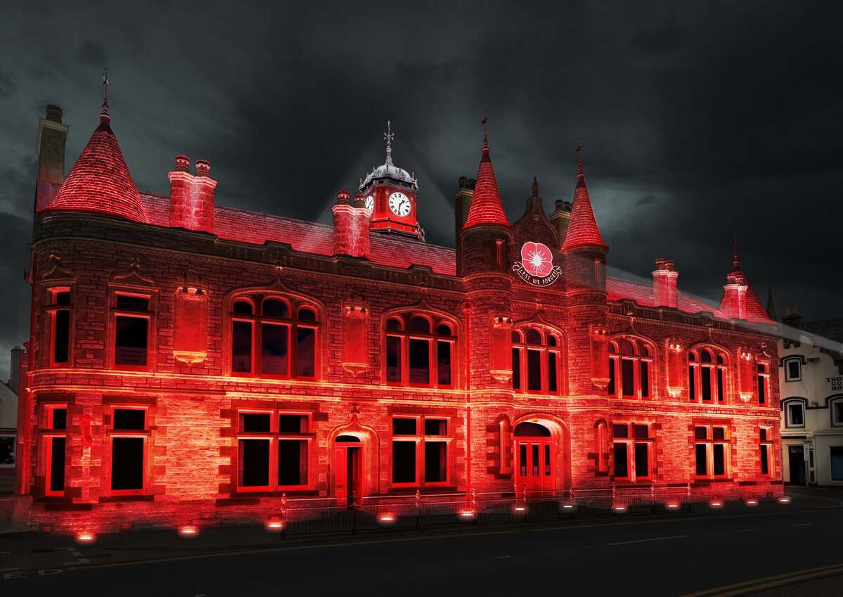 Light up red for Poppy appeal