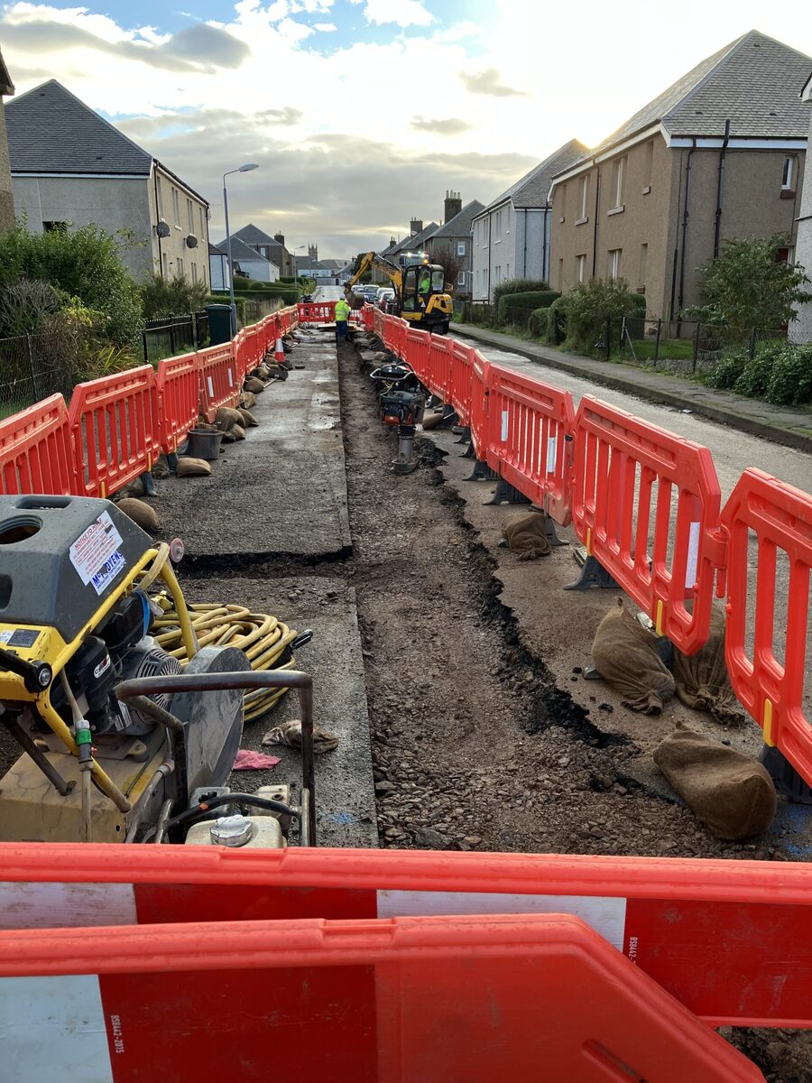Flood prevention works progress well