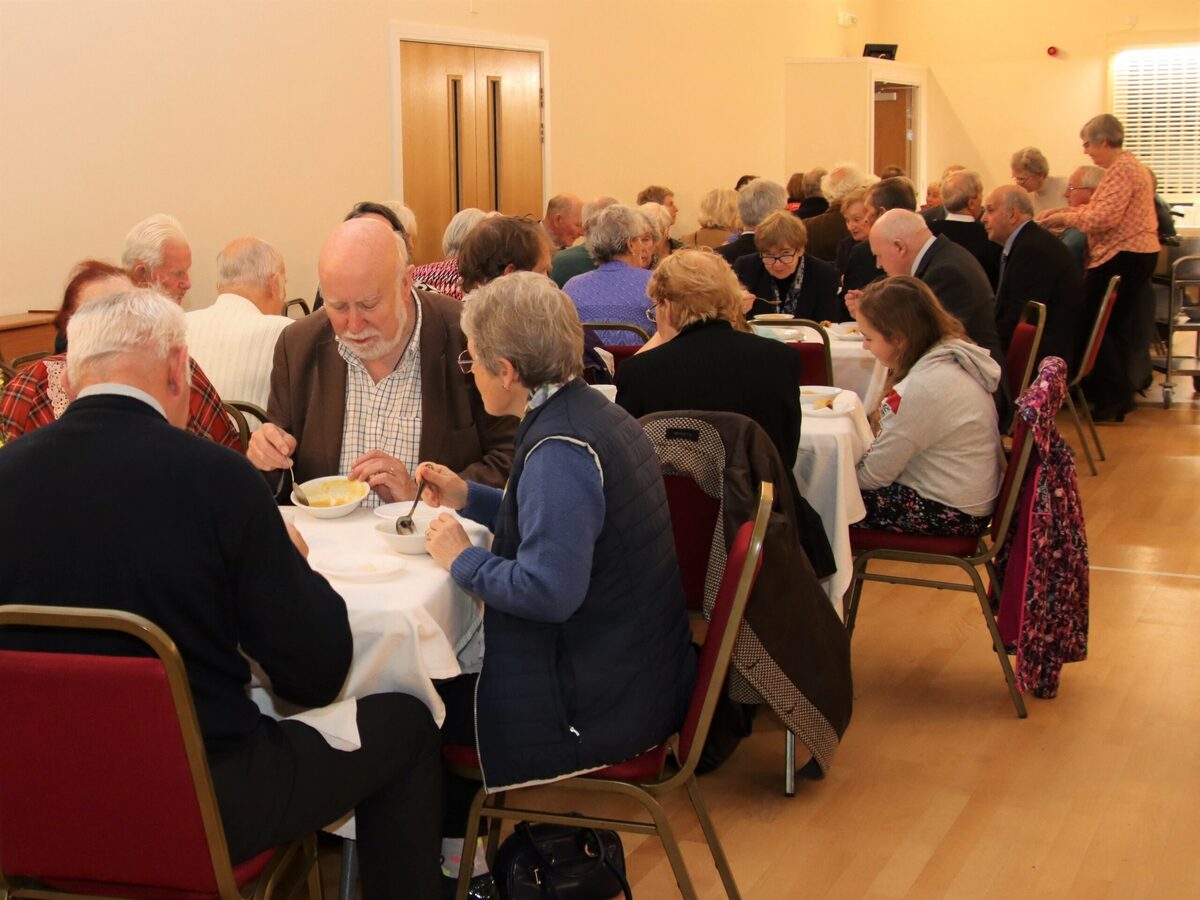 Churches give thanks during combined harvest service