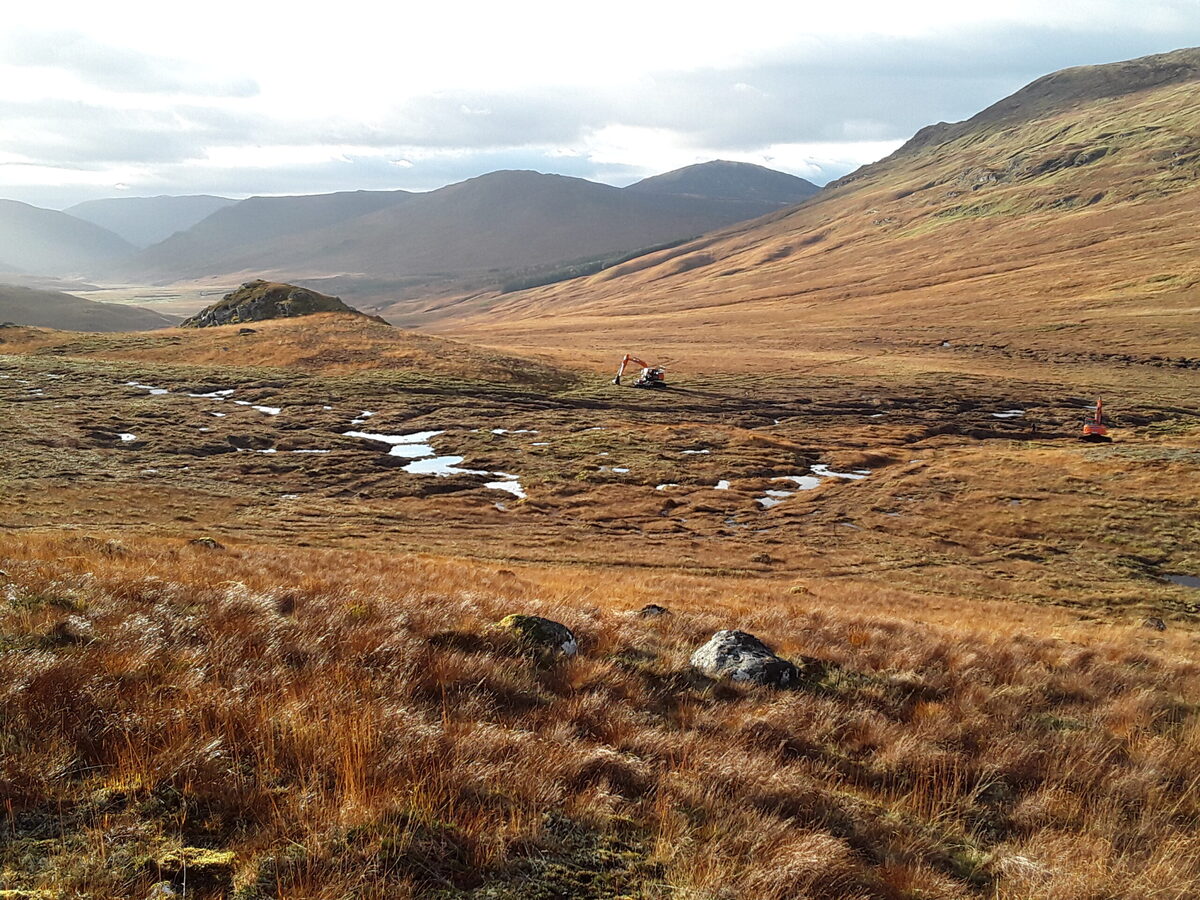 Large Lochaber landowner Jahama pushes on with peatland restoration