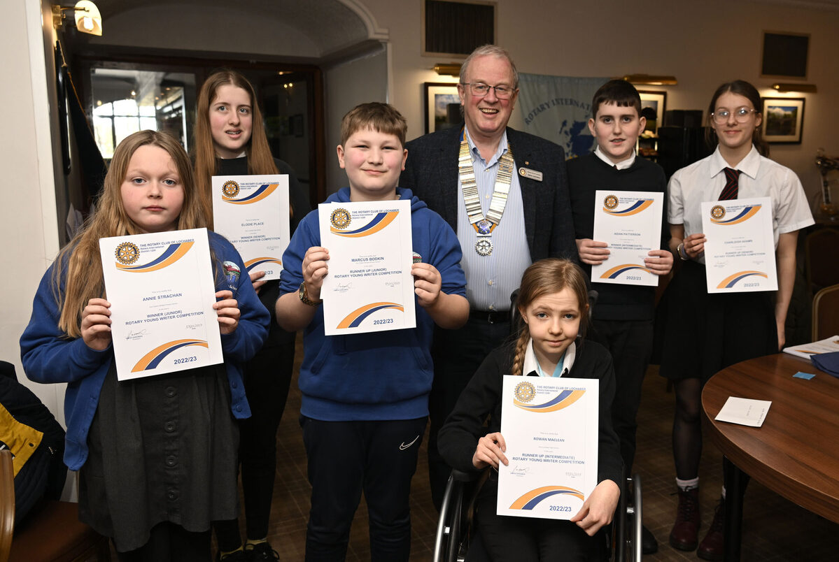 Lochaber pupils give peace a chance in Rotary literary competition