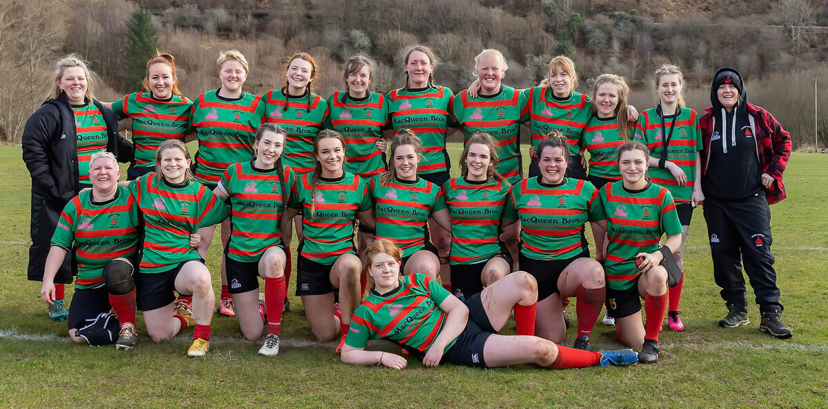 Oban rugby ladies put Annan to the sword