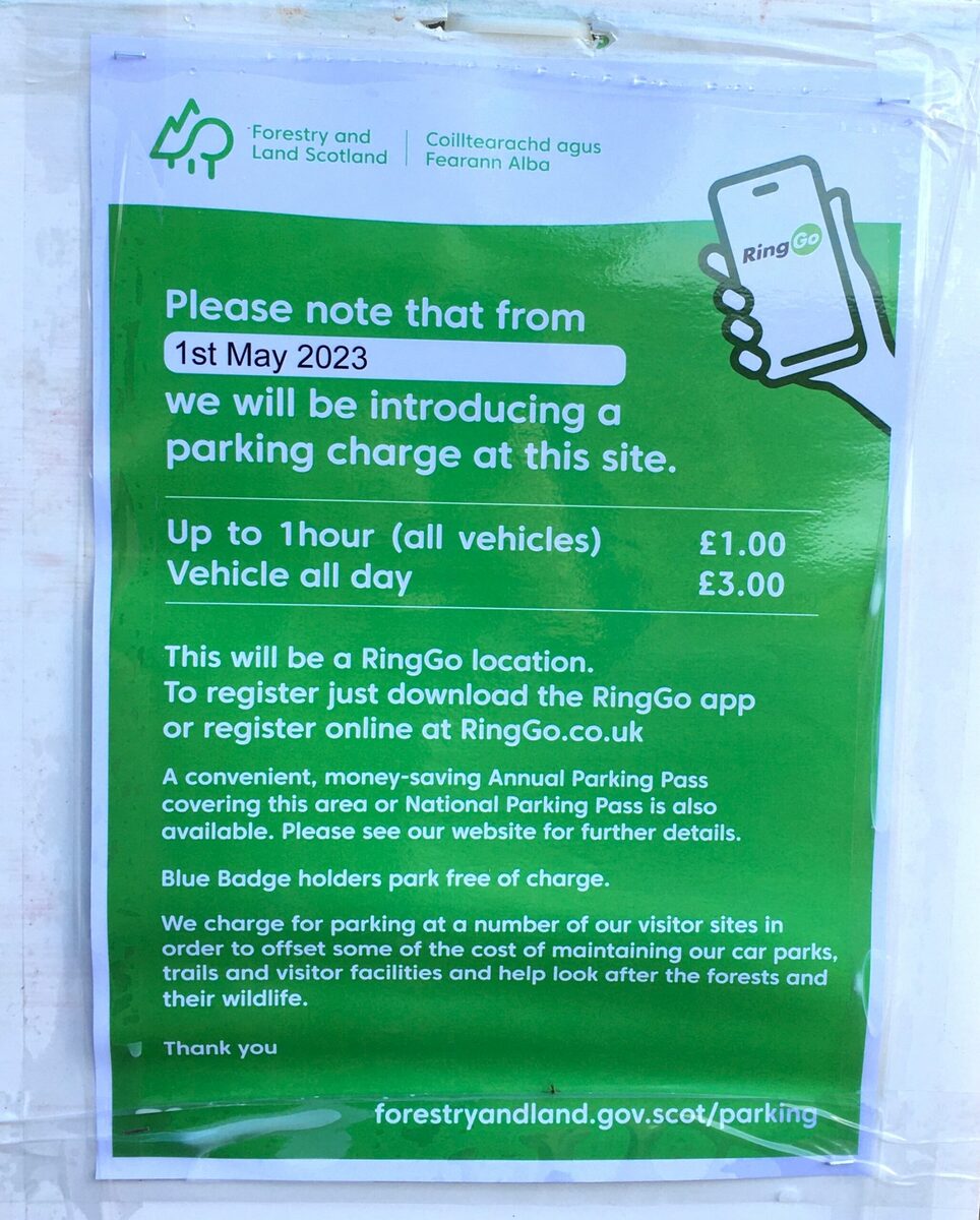 "Fury" over forestry parking charges