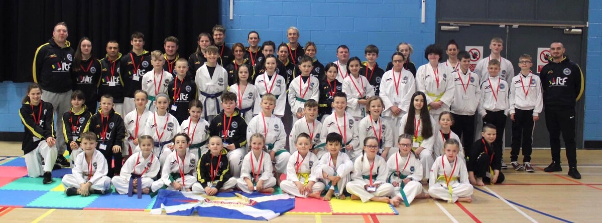 Campbeltown home to seven Scottish taekwon-do champions