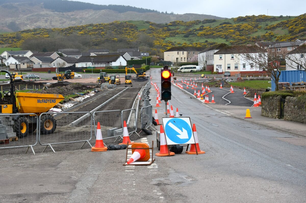 Safety concerns as new cycleway begins to take shape