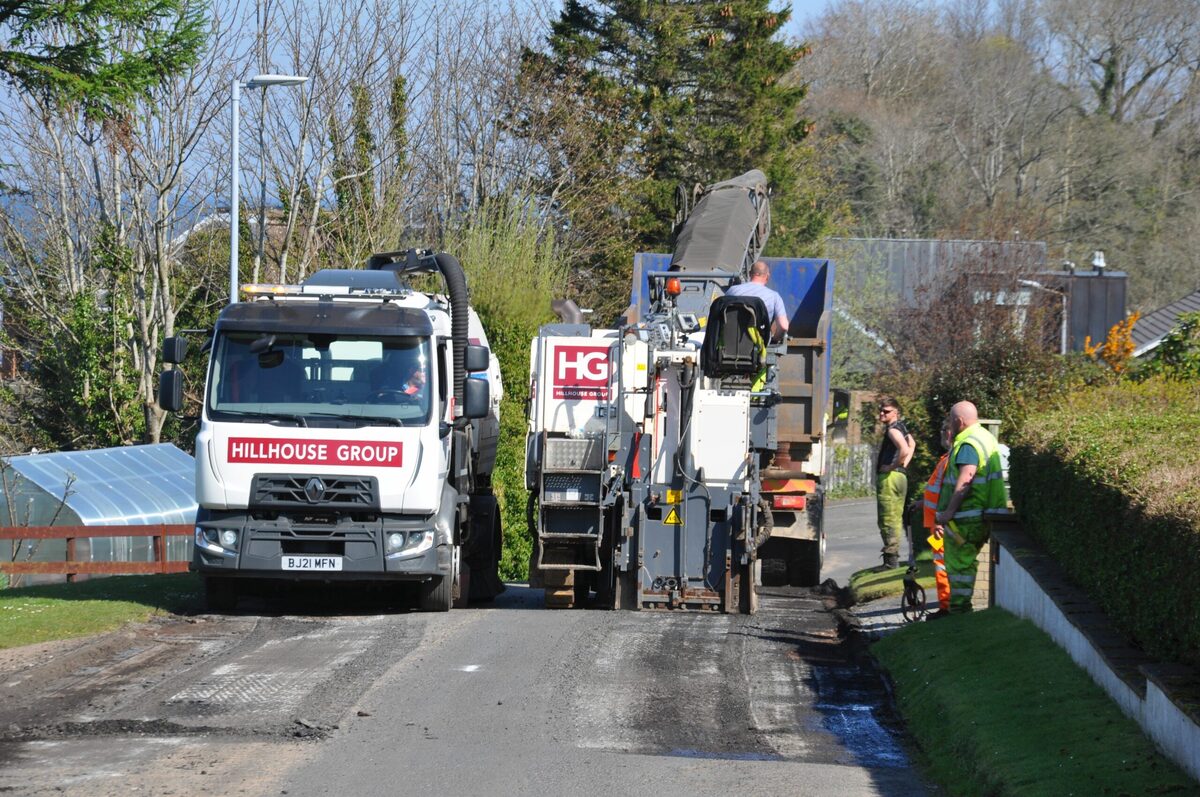 Major disruption for Brodick residents as roadworks finally get under way