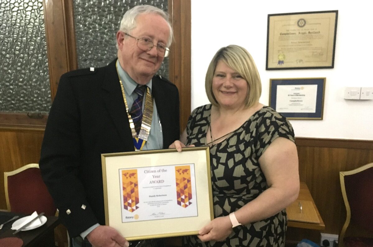 Humble humanitarian is town’s citizen of the year