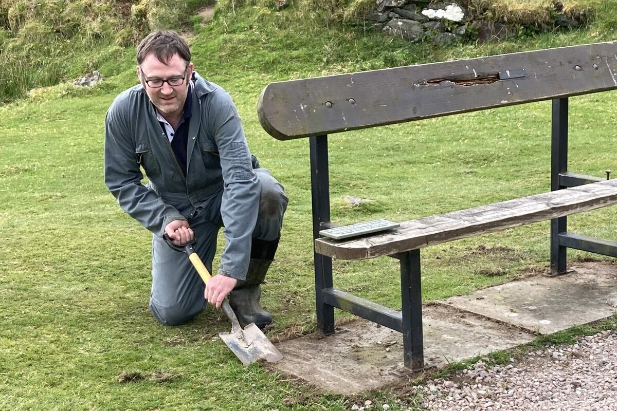 New bench a boost for castle trust