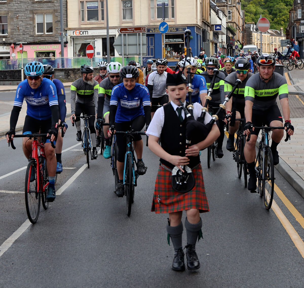 Oban hosts two day cycling celebration