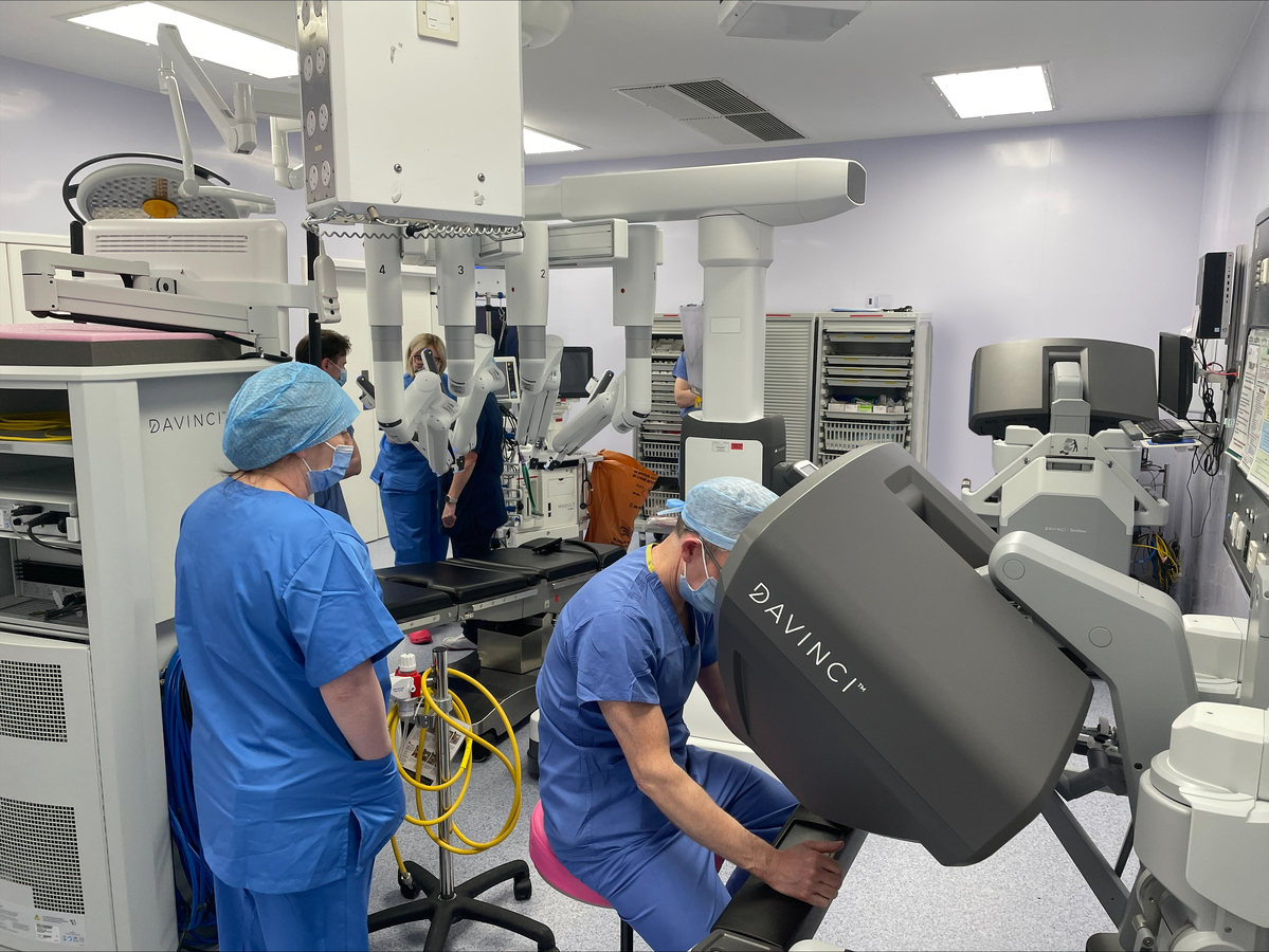 Robot-assisted surgery on the way