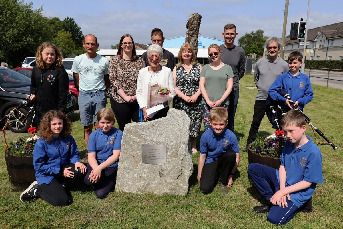 Argyll's new coronation stone unveiled