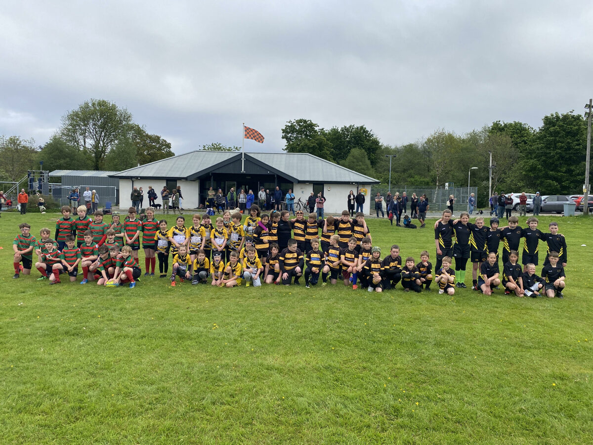 Youngsters show off rugby skills at Etive Dalriada