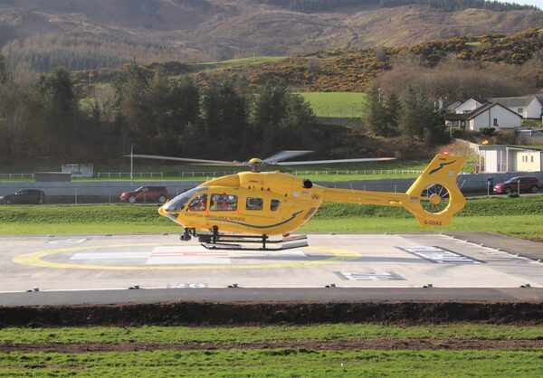 Campbeltown helipad sees 400 landings in four years