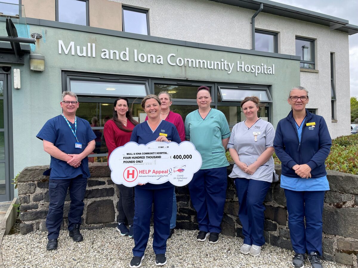 HELP Appeal funds lifesaving helipad at Mull and Iona Community Hospital