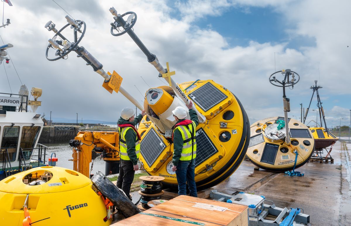 Metocean surveys underway at offshore wind farm site