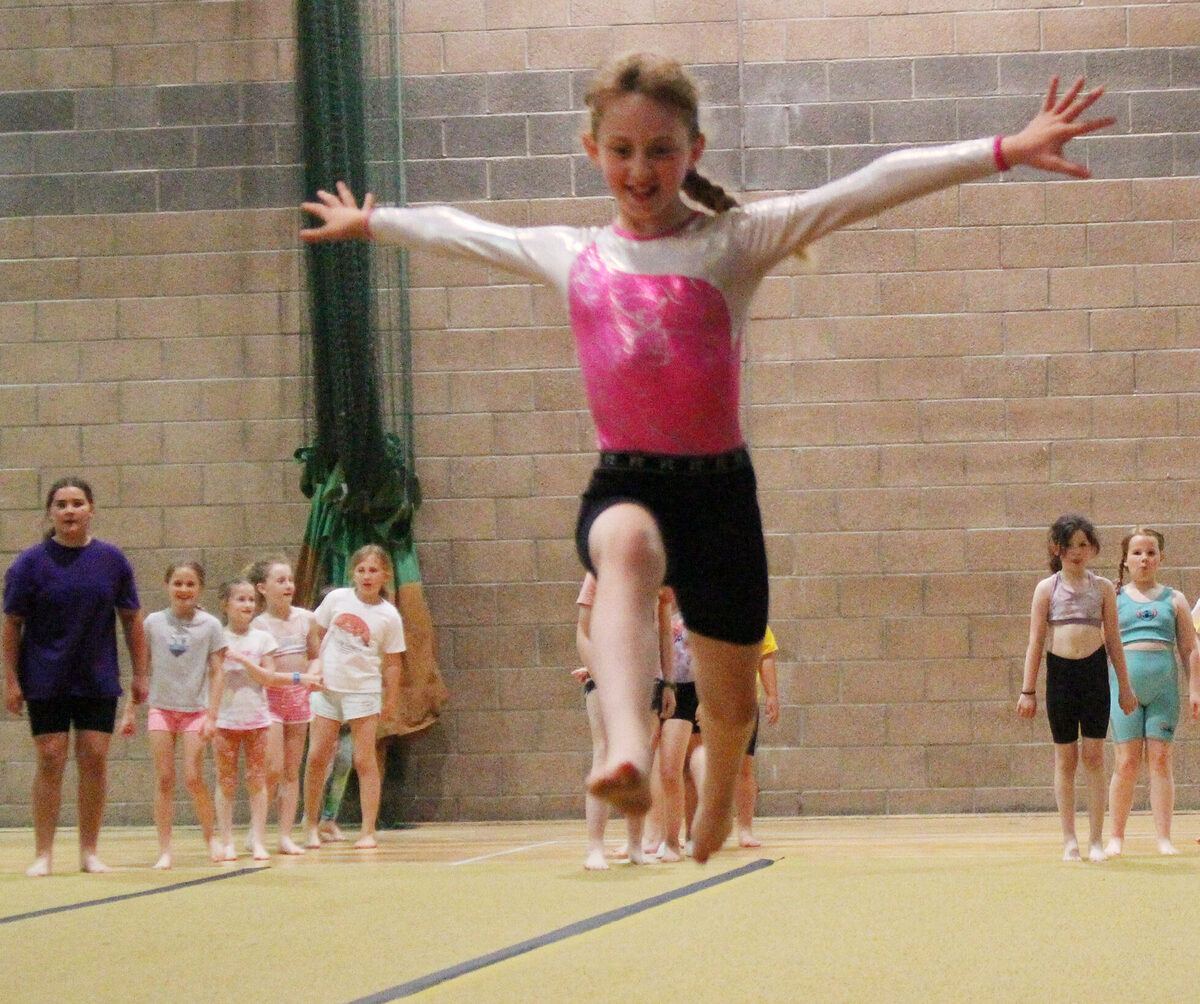 Lochaber gymnasts have a spring in their steps on Gala night