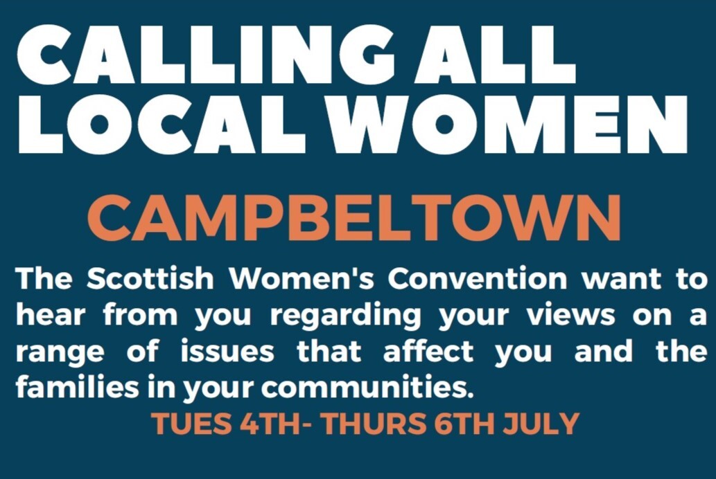 Scottish Women’s Convention brings roadshow to Campbeltown