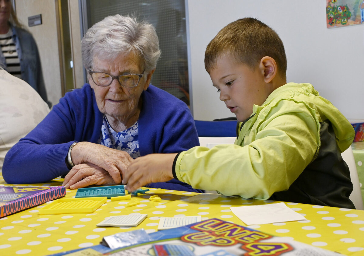 Care Lochaber clients roll back the years at intergenerational event