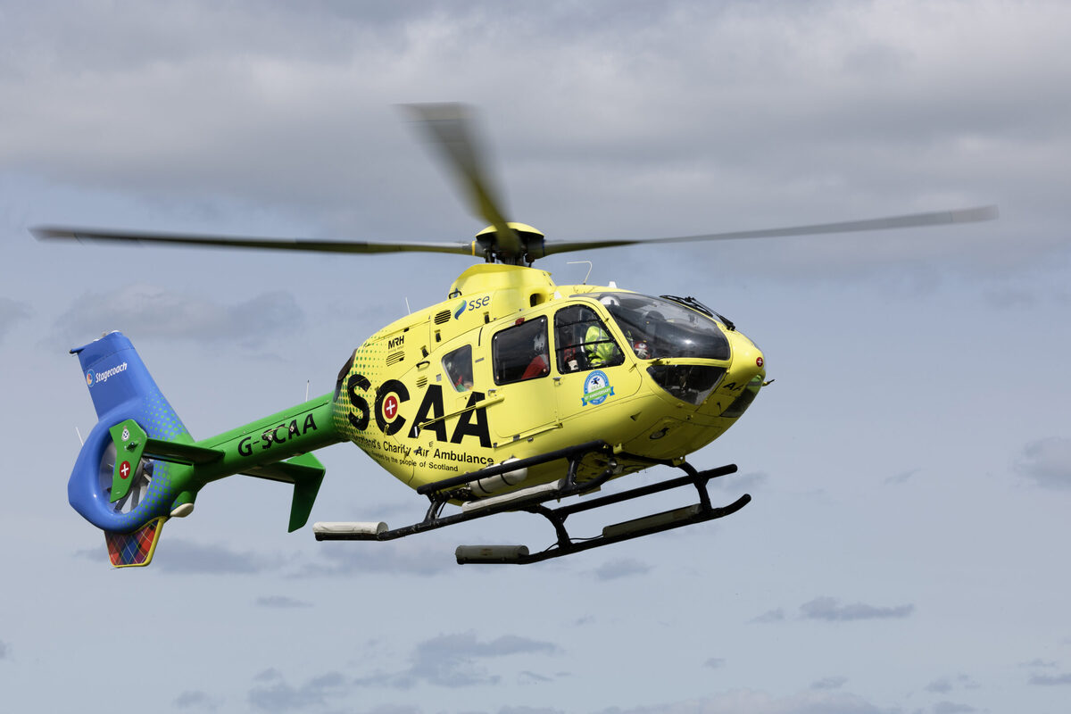 Support an air ambulance with your name