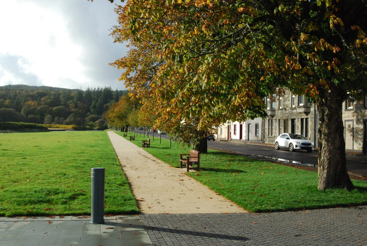 Gold award for town front