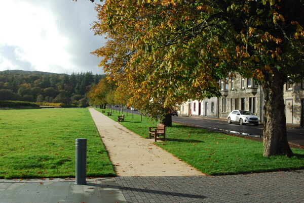 Next step in Lochgilphead to Crinan Canal active travel path