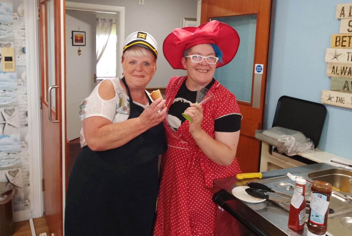Summer fun at care home open day