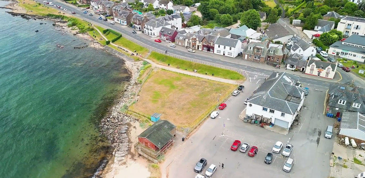 Beachfront property in Brodick up for sale