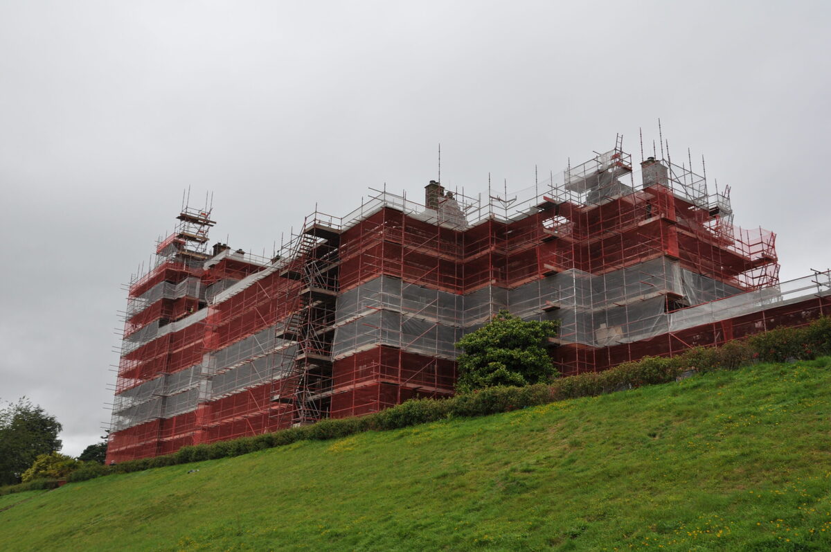 Castle conservation work on track for September completion