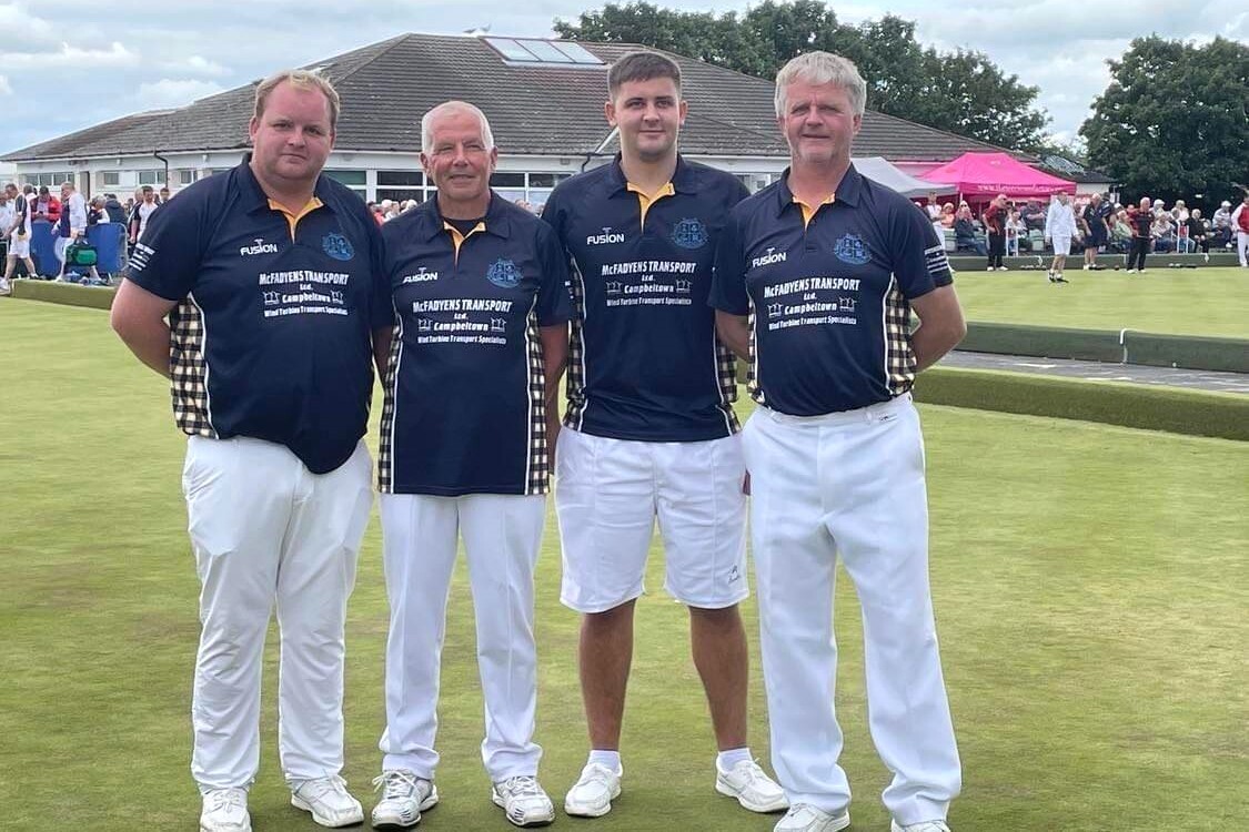 Flying the flag for Kintyre at national bowls finals