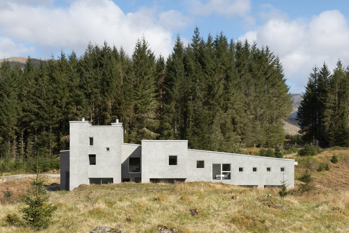 Dalmally home clad in crushed TVs as a joke vies for Scotland's best building
