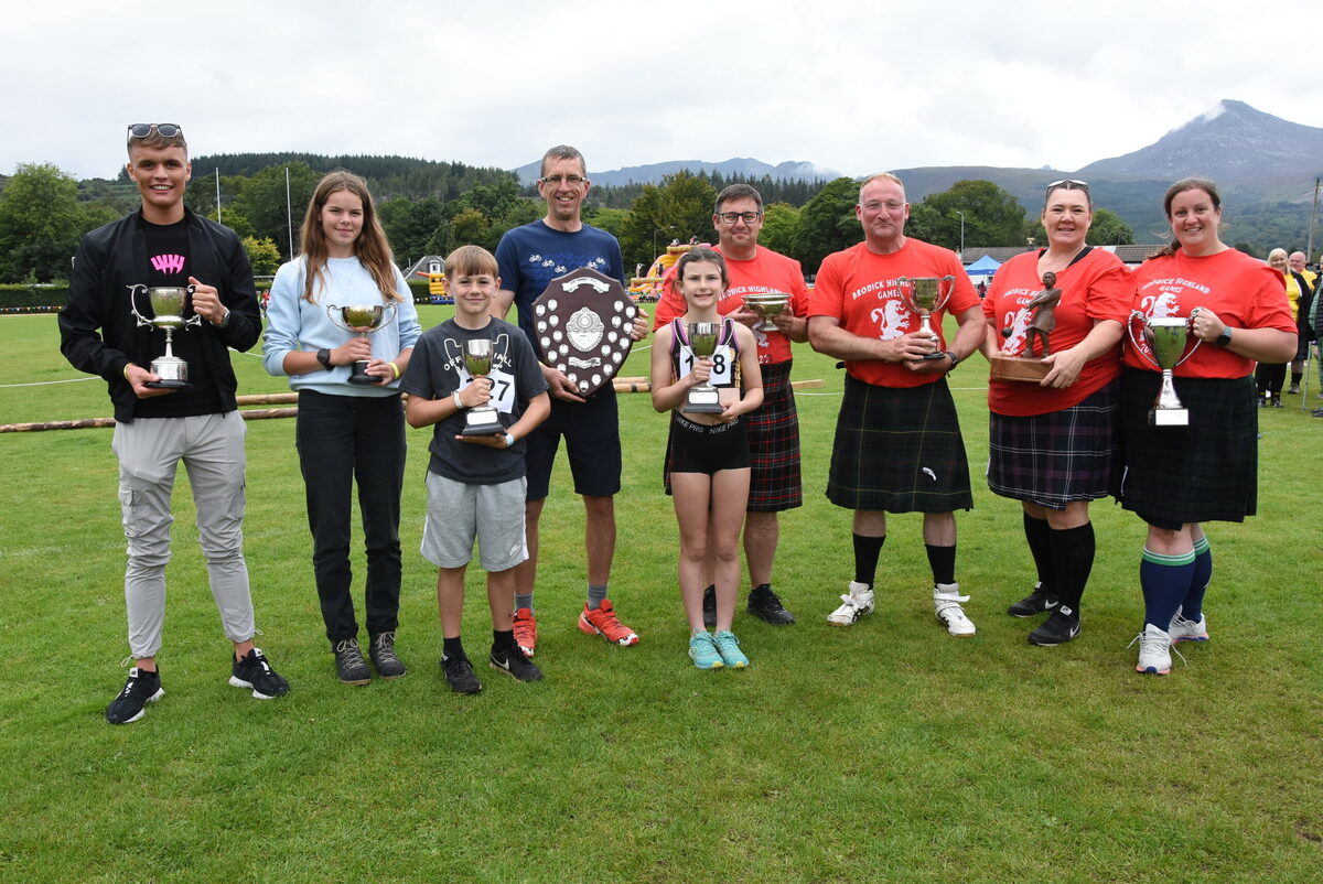 A day to remember at Brodick Highland Games