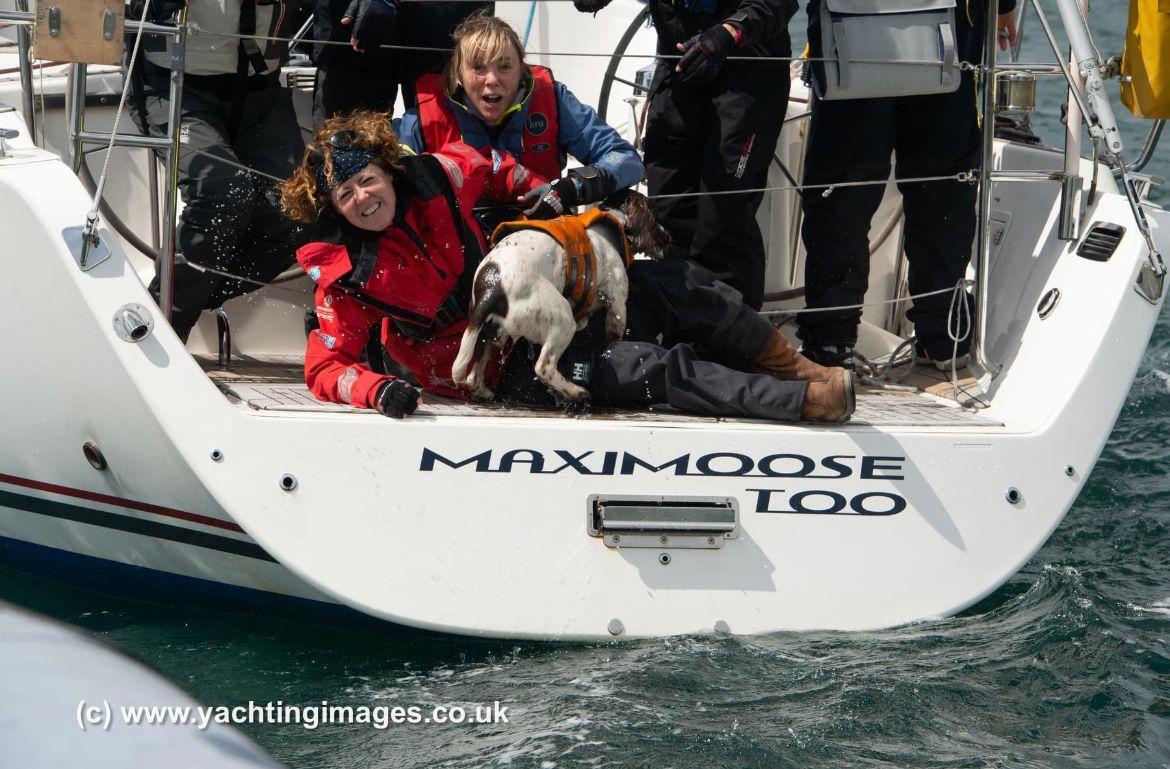 Harris makes epic swim back to boat during Yachting Week