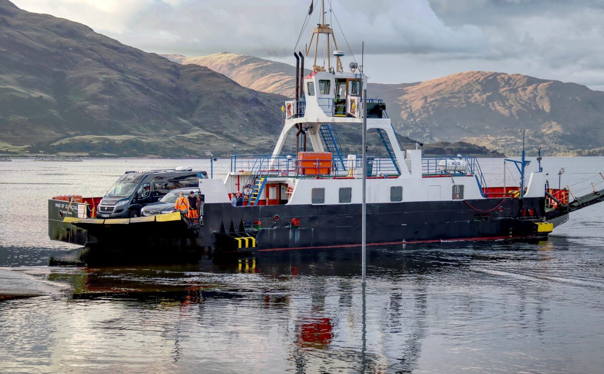 Corran Ferry off for 'weeks'